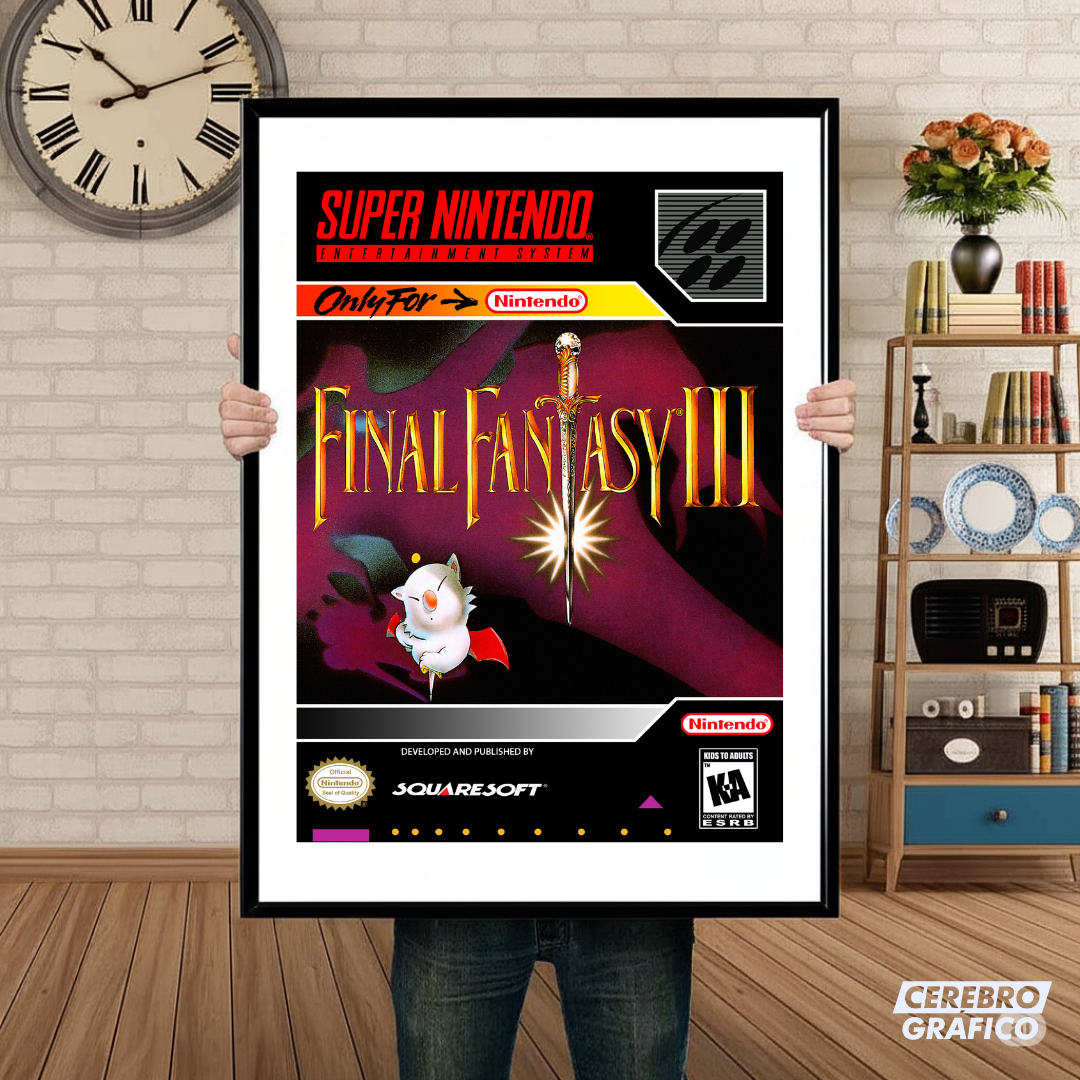 Cuadro SNES Final Fantasy III