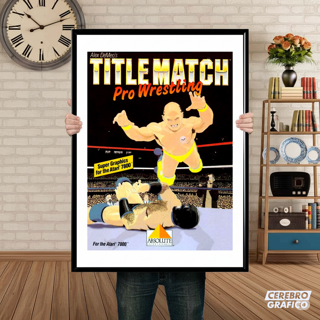 Cuadro ATARI TitleMatch Pro Wrestling