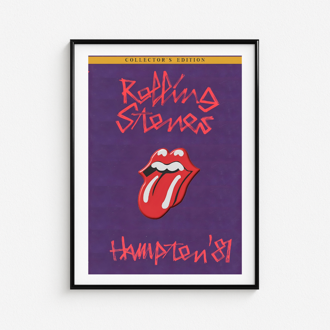 Cuadro The Rolling Stones Hampton '81