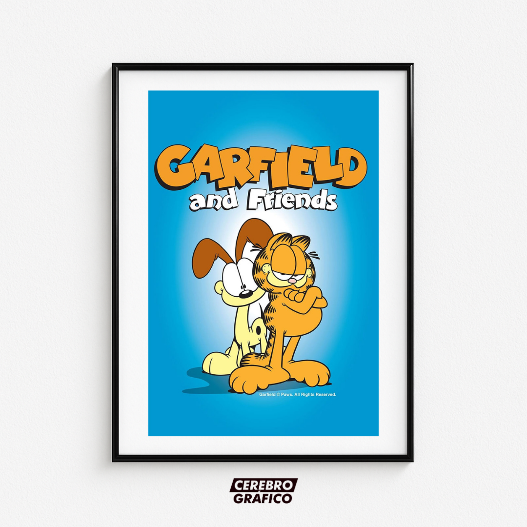 Cuadro Garfield and Friends