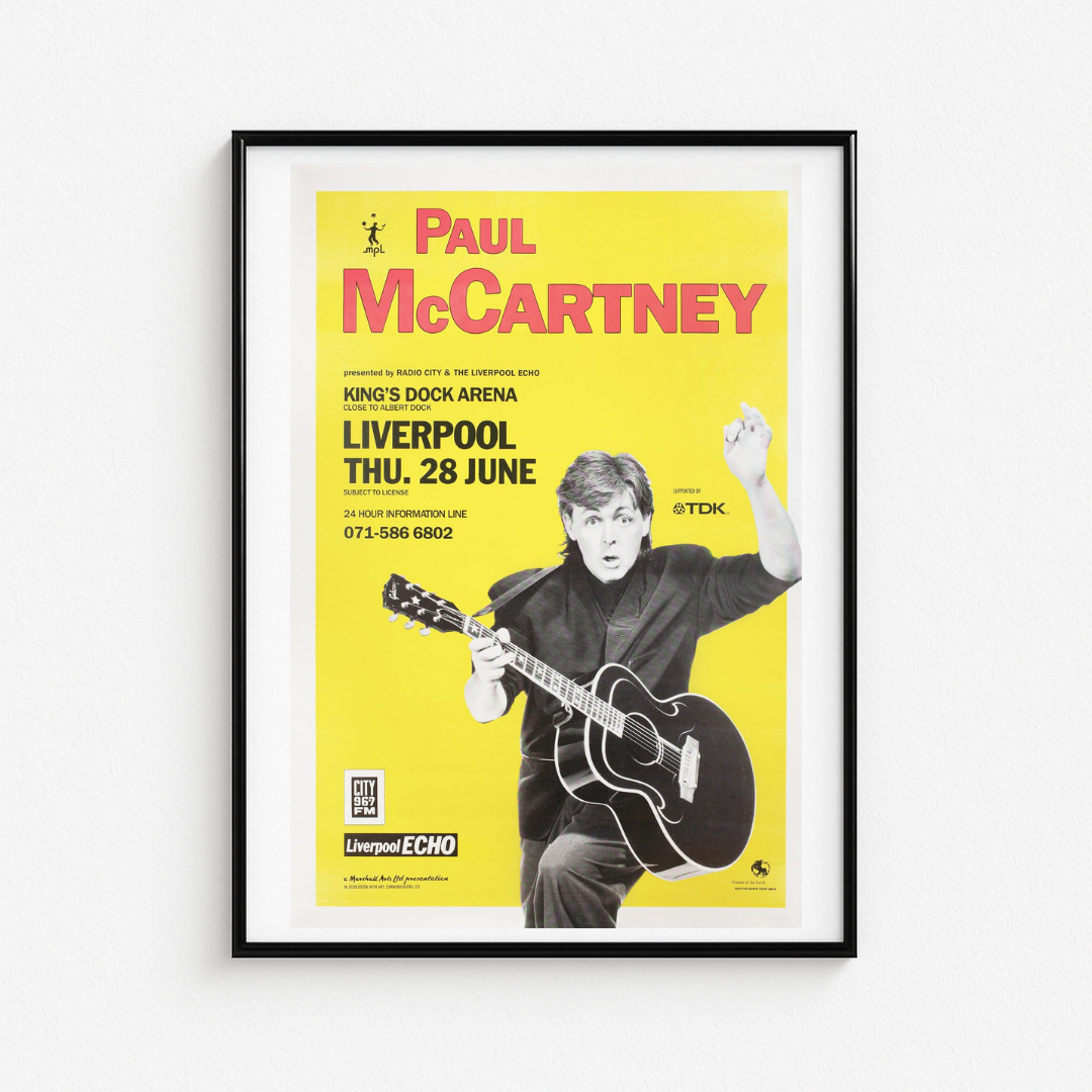 Cuadro Paul McCartney Liverpool
