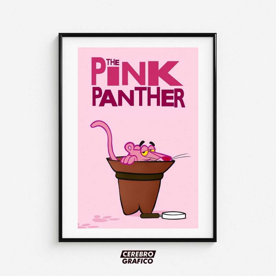 Cuadro Pink Panther - La Pantera Rosa