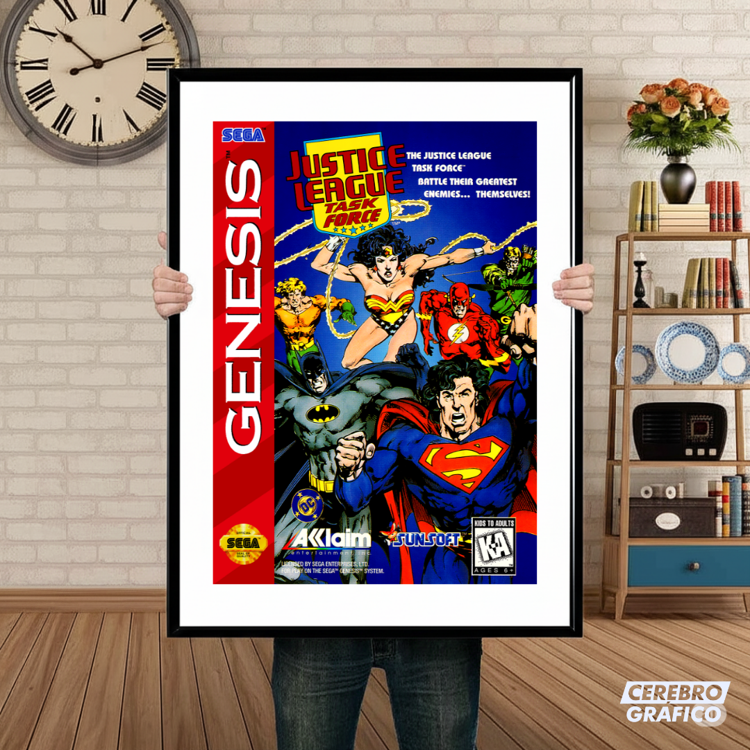 Cuadro SEGA Justice League Task Force
