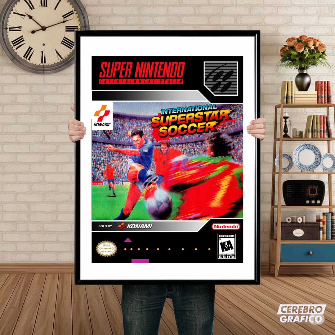 Cuadro SNES International Super Star Soccer