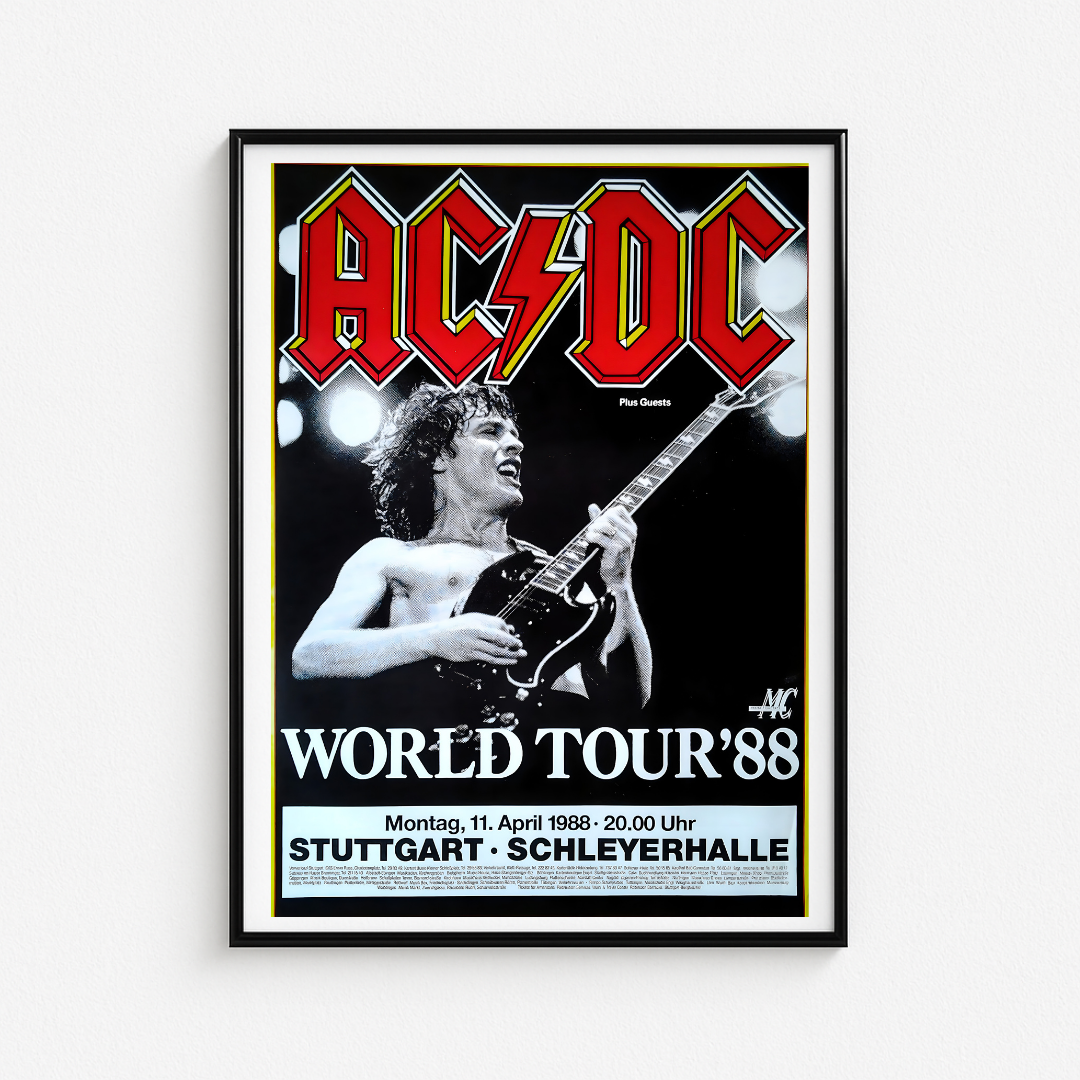 Cuadro ACDC World Tour 88