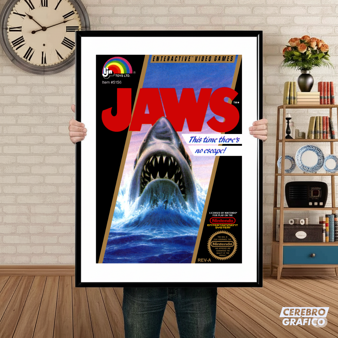 Cuadro Nintendo Jaws