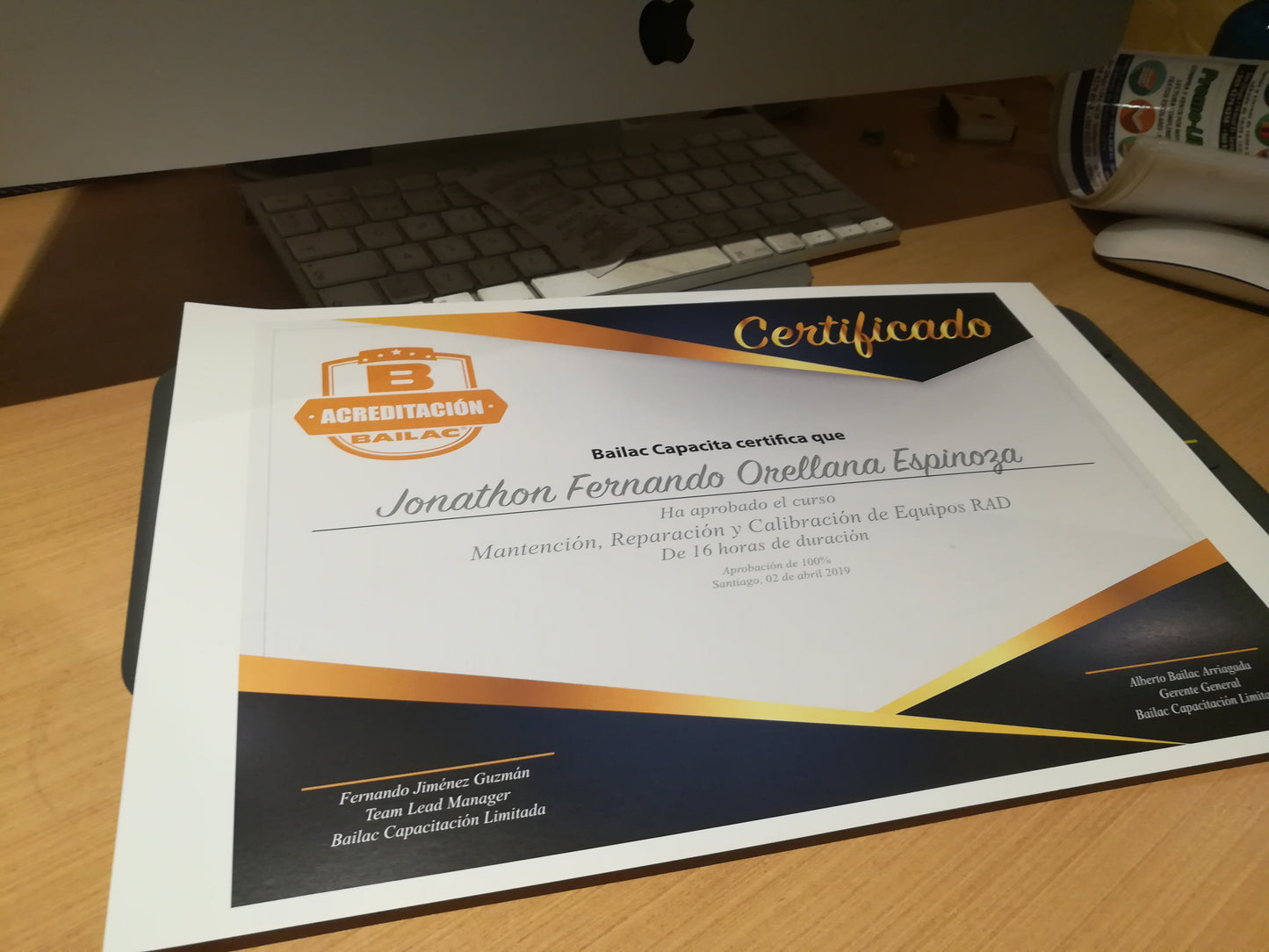 Diplomas y certificados