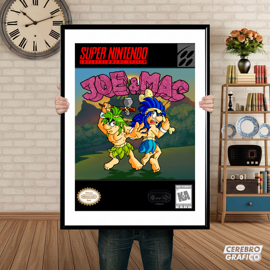 Cuadro SNES Joe & Mac