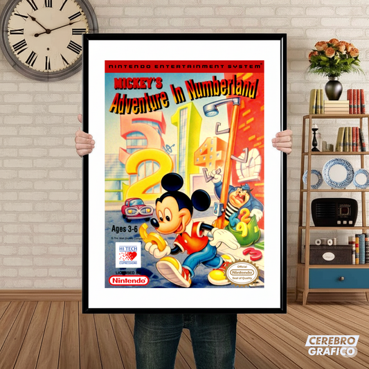Cuadro Nintendo Mickey Adventure