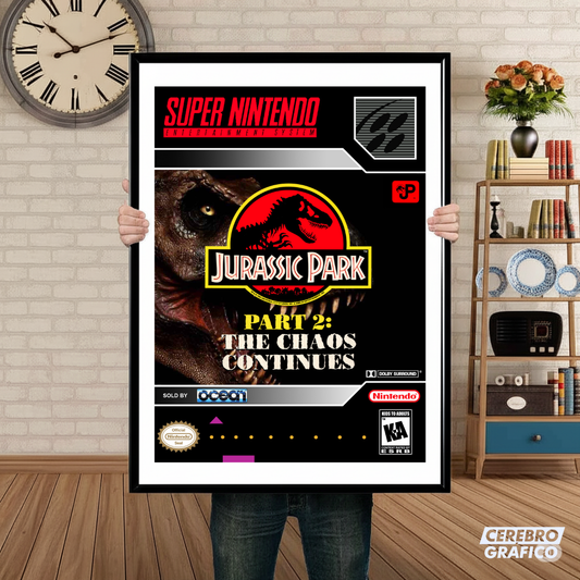 Cuadro SNES Jurassic Park Part 2