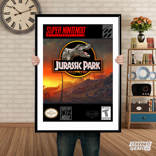 Cuadro SNES Jurassic Park