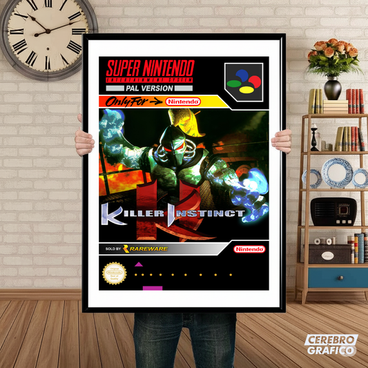 Cuadro SNES Killer Instinct