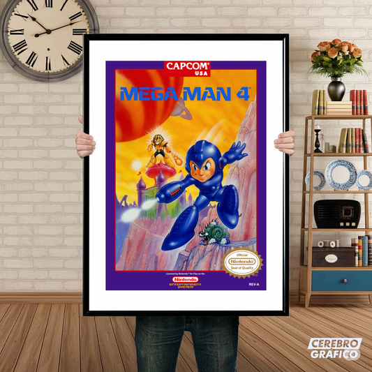Cuadro Nintendo Megaman 4