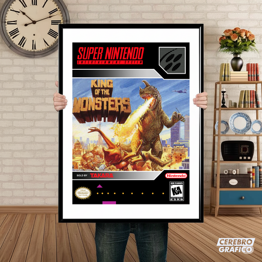 Cuadro SNES King of the Monsters