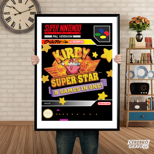 Cuadro SNES Kirby Superstar