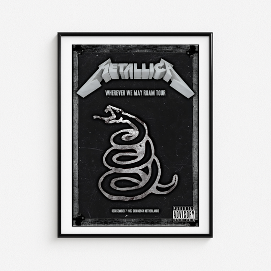 Cuadro Metallica Wherever We May Roam Tour