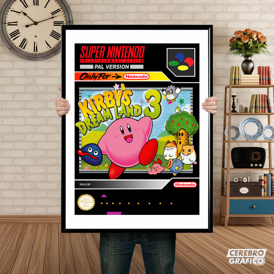 Cuadro SNES Kirby Dream Land 3