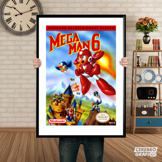 Cuadro Nintendo Megaman 6