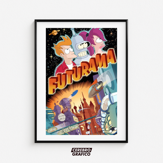 Cuadro Futurama