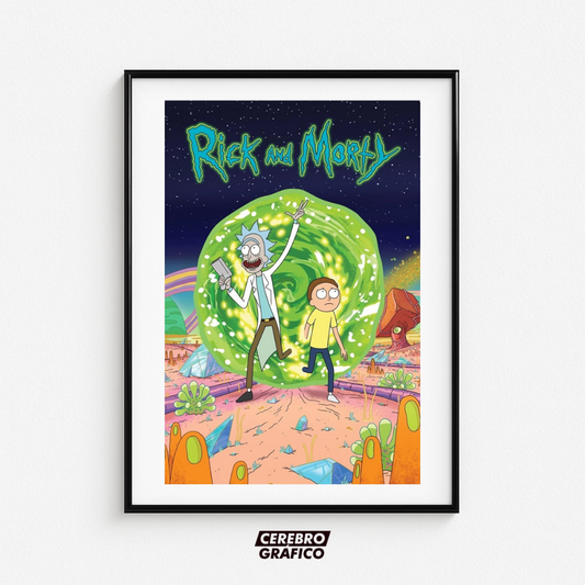 Cuadro Ricky and Morty