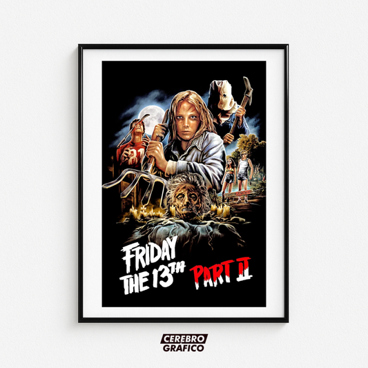 Cuadro Película Viernes 13 - Parte II