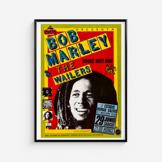 Cuadro Bob Marley and The Wailers Estadio Roman Valero