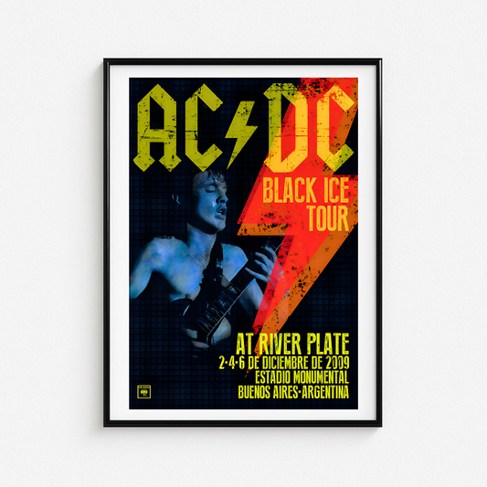 Cuadro ACDC Black Ice Tour Live At River Plate 2009