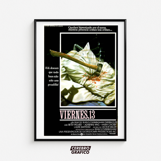 Cuadro Película Viernes 13