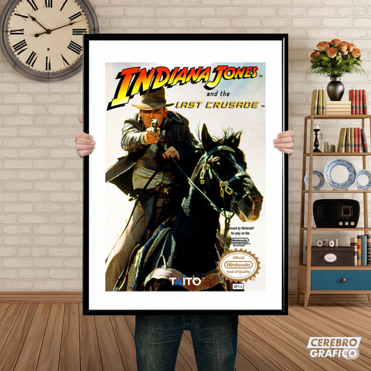 Cuadro Nintendo Indiana Jones Last Crusade