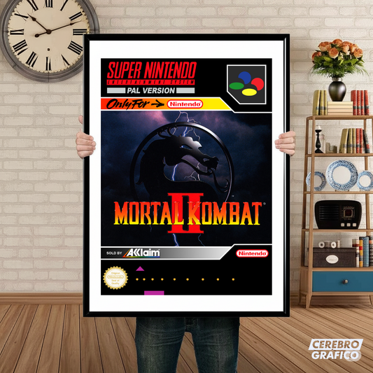 Cuadro SNES Mortal Kombat II