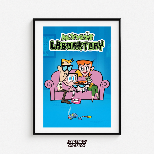 Cuadro El Laboratorio de Dexter