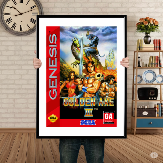 Cuadro SEGA Golden Axe III