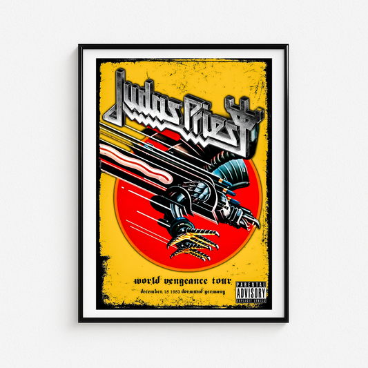 Cuadro Judas Priest World Vengeance Tour