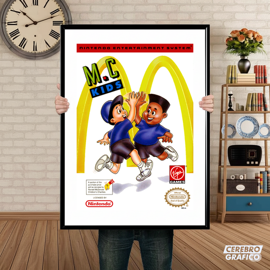 Cuadro Nintendo MC Kids