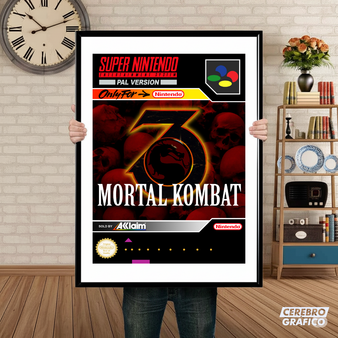 Cuadro SNES Mortal Kombat 3