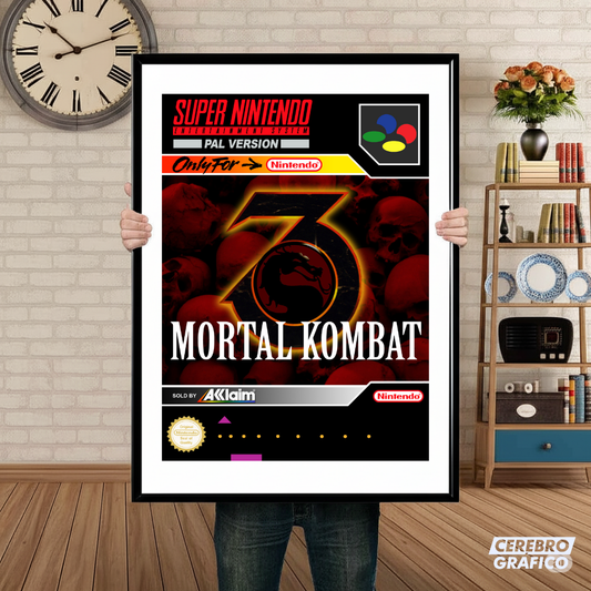 Cuadro SNES Mortal Kombat 3