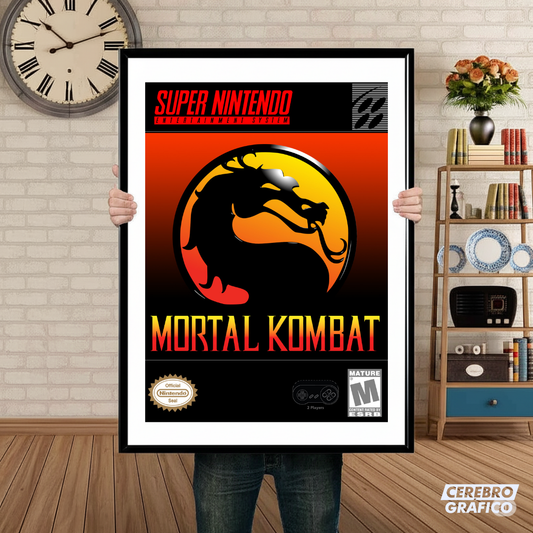 Cuadro SNES Mortal Kombat Alternativo