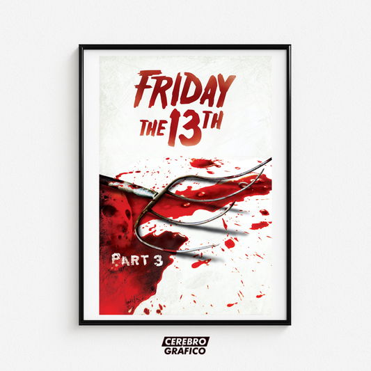 Cuadro Película Viernes 13 - Parte III