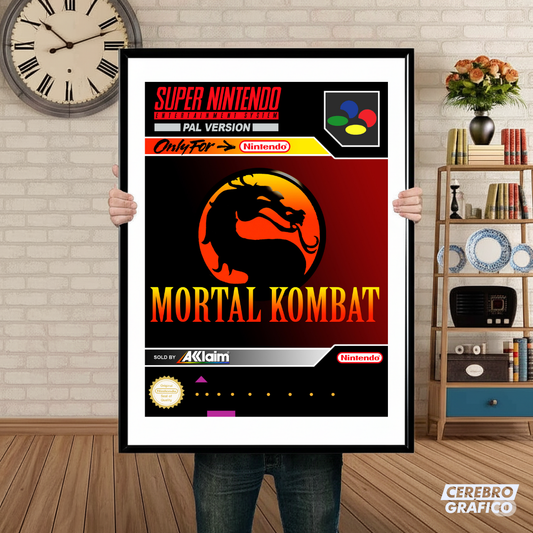Cuadro SNES Mortal Kombat