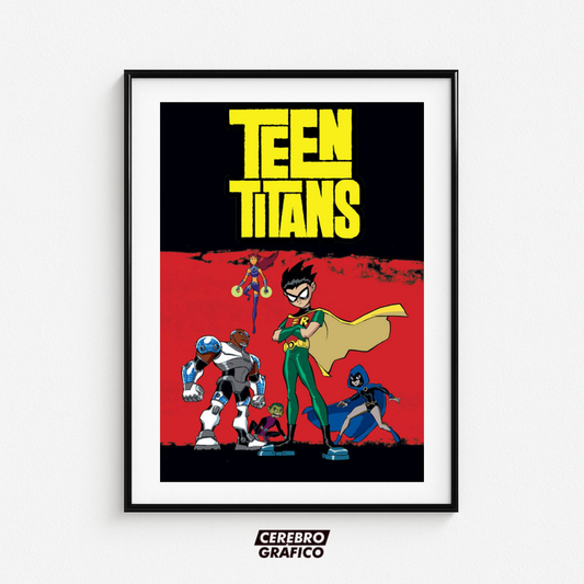 Cuadro Teen Titans - Jóvenes Titanes