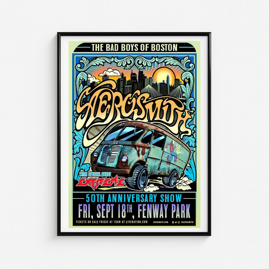 Cuadro Aerosmith Live at Fenway Park