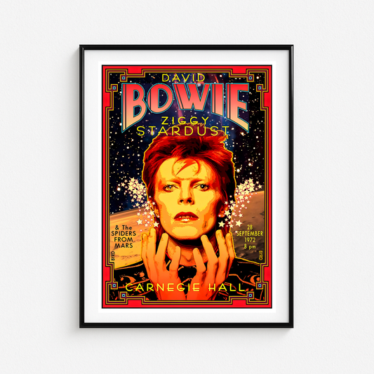 Cuadro David Bowie Carnegie Hall