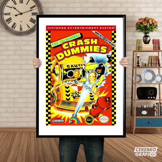 Cuadro Nintendo Crash Dummies