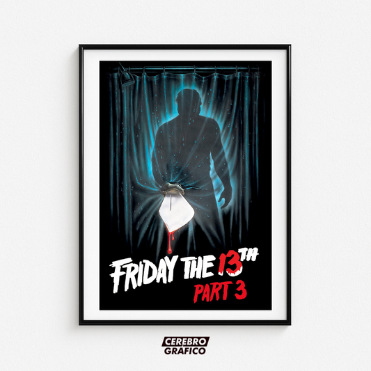 Cuadro Película Viernes 13 - Parte III