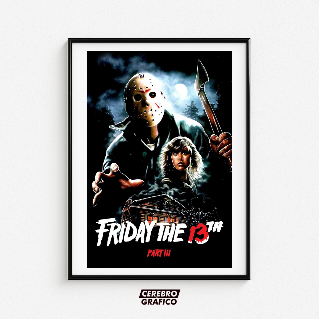 Cuadro Película Viernes 13 - Parte III