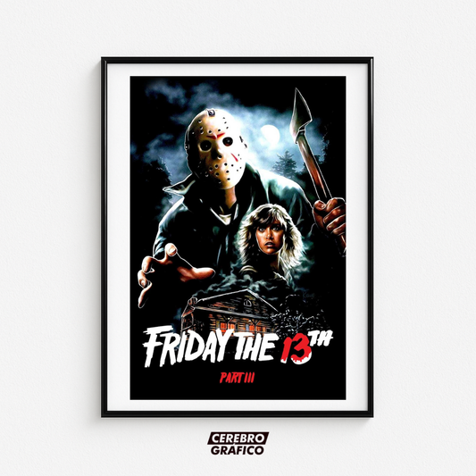 Cuadro Película Viernes 13 - Parte III