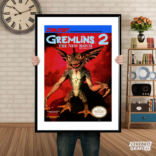 Cuadro Nintendo Gremlins 2