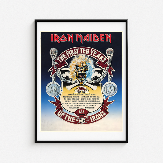 Cuadro Iron Maiden The First Ten Years