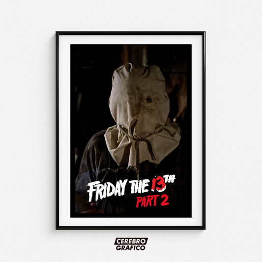 Cuadro Película Viernes 13 - Parte II