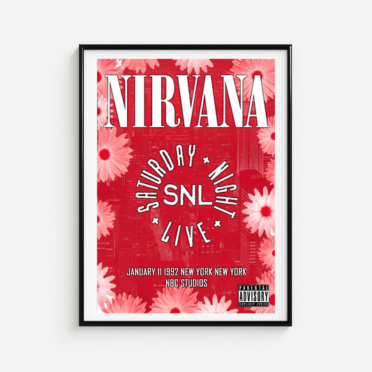 Cuadro Nirvana SNL 1992
